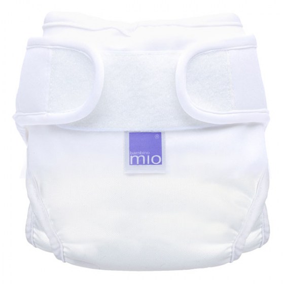 Svrchní plenkové kalhotky Bambino Mio miosoft Pure White, 3-9kg